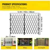 Bi-fold Security Door 87" High X 150" Wide Folding Door Flexible Extension Security Door Scissor Door or Keyed Door Bi-folding 6