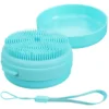 Bathing Brush Head Silicone Exfoliating Brush Scrubber Showering Brush Body Clean Scrubber Shower Gentle Massage Bath Scrubber 1