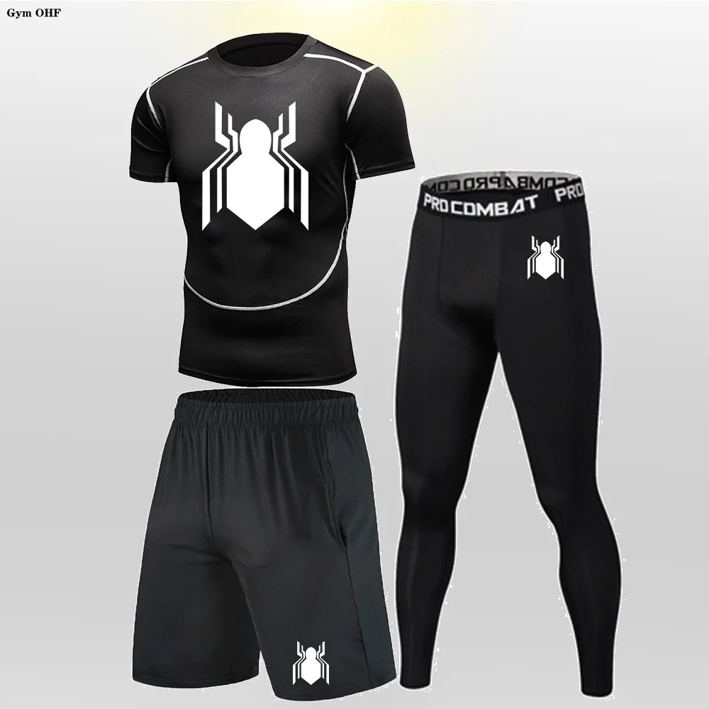 

MMA Men's Running Fitness Training Sportswear Basketball Jogging Tight Fit Cycling Track and Field Sports Jacket Rashguard