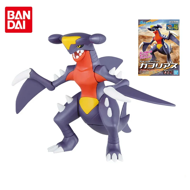 

Bandai Genuine Pokemon Pokemon Garchomp Assemble Anime Action Figures Toys For Boys Girls Kids Gift Collectible Model Ornaments