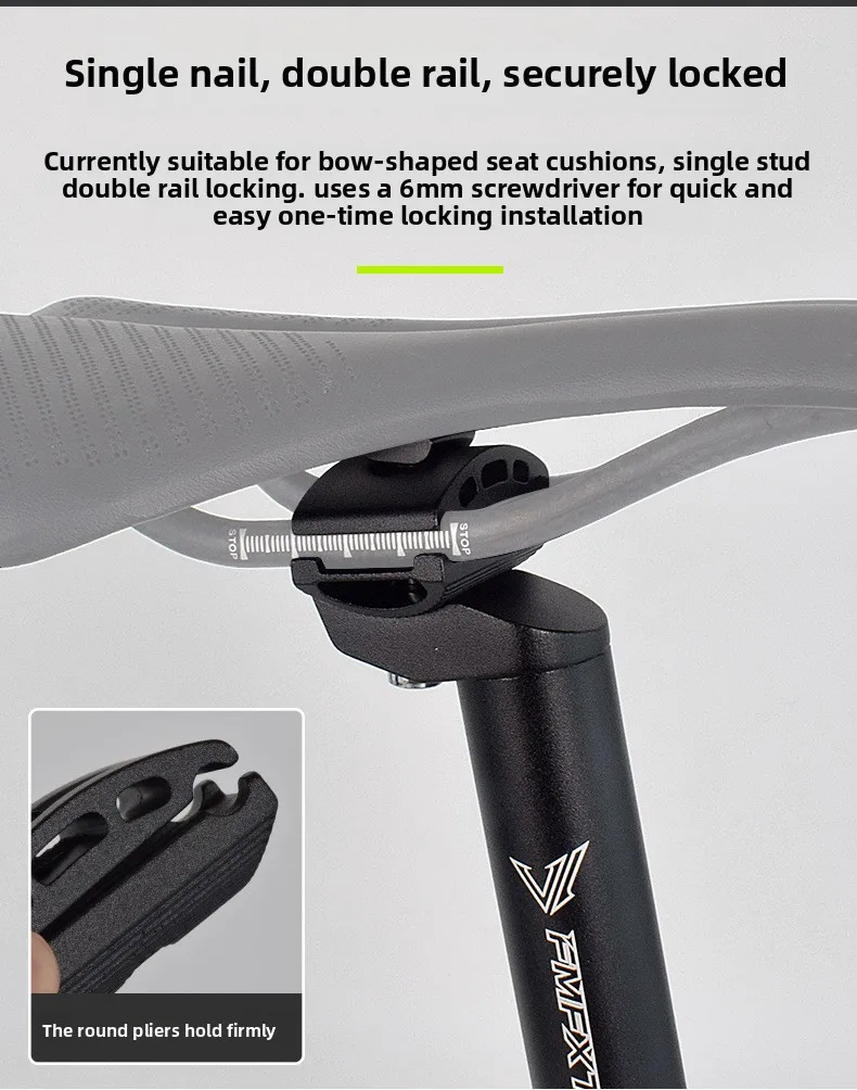Mountainbike-Sattelstütze Fahrrad-Sattelstütze Aluminium-Sattelstütze 30,9 Sattelstützenlänge 31,6 Fahrrad-Sattelstütze 30mm – Detail 5