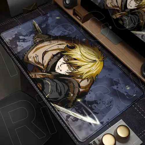 XXL Large Mousepad Vinland Saga 90x40CM Mouse Pad E-sports Gaming Keyboard Protector PC Accessories HD Computer carpet Desk Mat - Image 15
