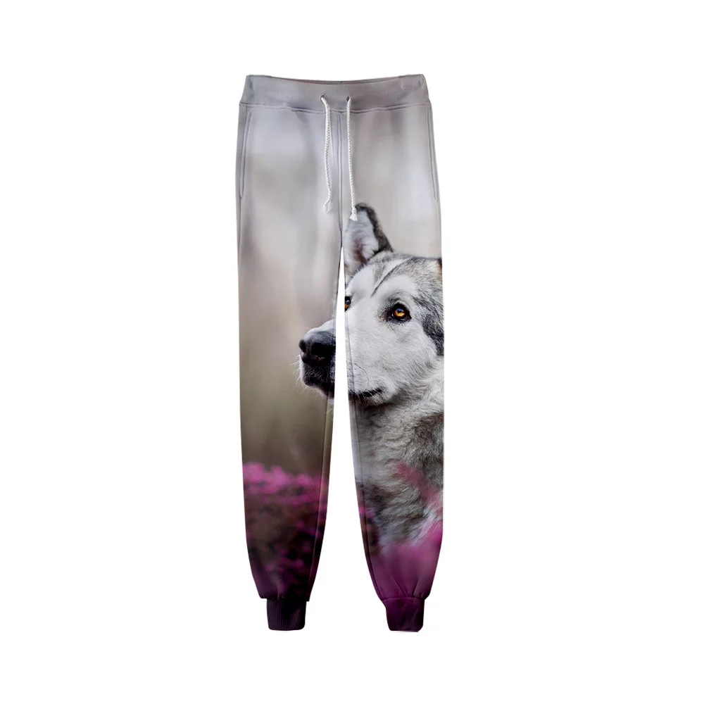 

New Printing 3D Husky Dog Boys Girls Pants Autumn Hip Hop Casual Long Men Women Trousers Casual Jogging Sweatpants