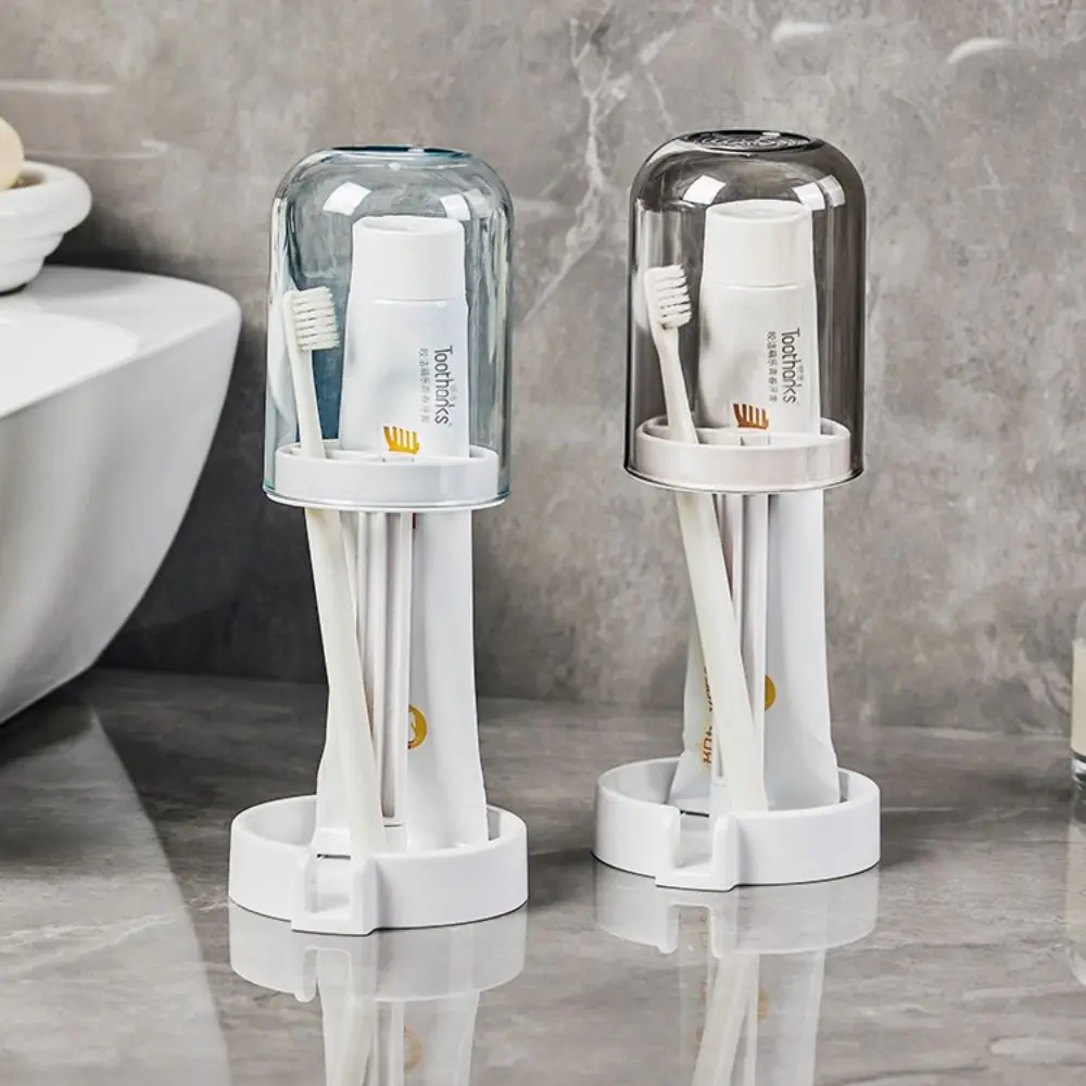 Dust-Proof Wash Cup Toothpaste And Toothbrush Rack Household Mouthwash Cup Set Toothbrush Holder Bathroom Organizer