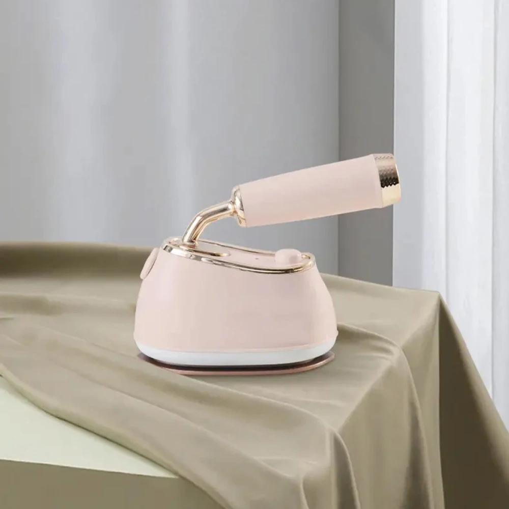 DMWD 전기 다리미 의류, 미니 핸드헬드 패브릭, 전기 스팀 다리미, 여행 가정용 찜기, 온도 조절 의류 다림질 8 스팀 다리미 핸드헬드 걸이식 다림질 기계, 휴대용 소형 먼지 제거 의류 다리미, 가정용 의류 스티머 가전 제품