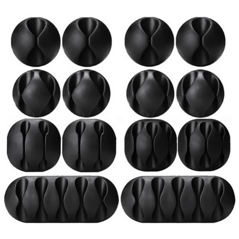 Silicone USB Cable Organizer For Desktop Wire Management