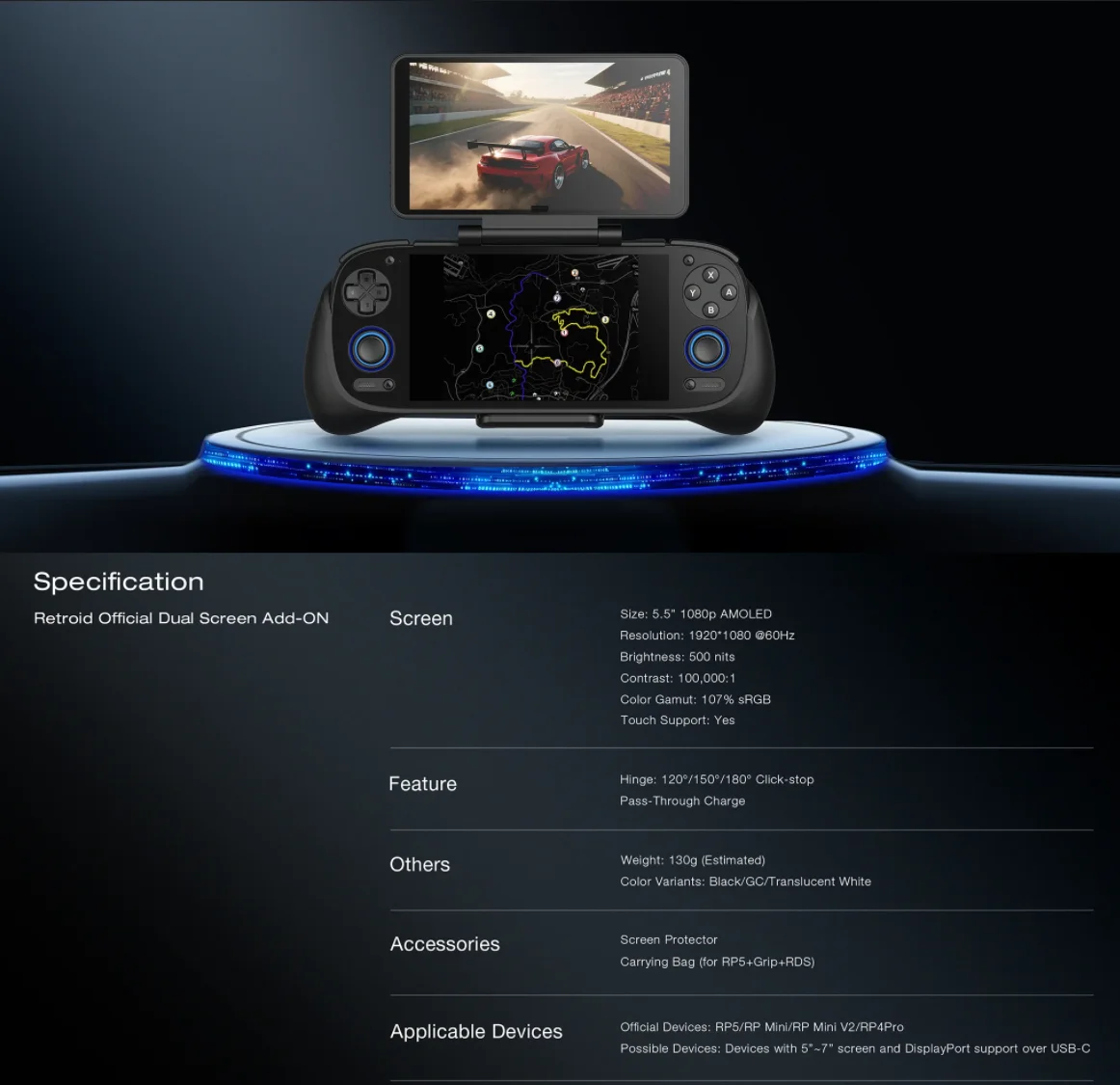 Pre-Sale Retroid Dual Screen Add-on - AliExpress