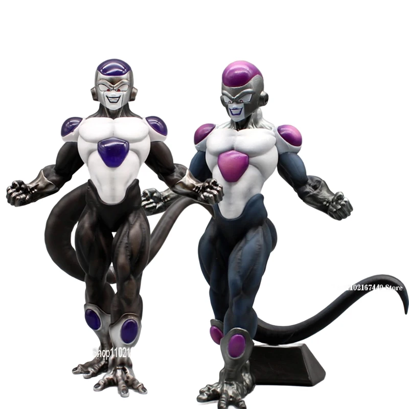 19Cm Anime Dragon Ball Figure Black Gold Frieza Action Figures Gk Freezer Forma Final Figurine Pvc Statue Collection Giocattoli Regalo