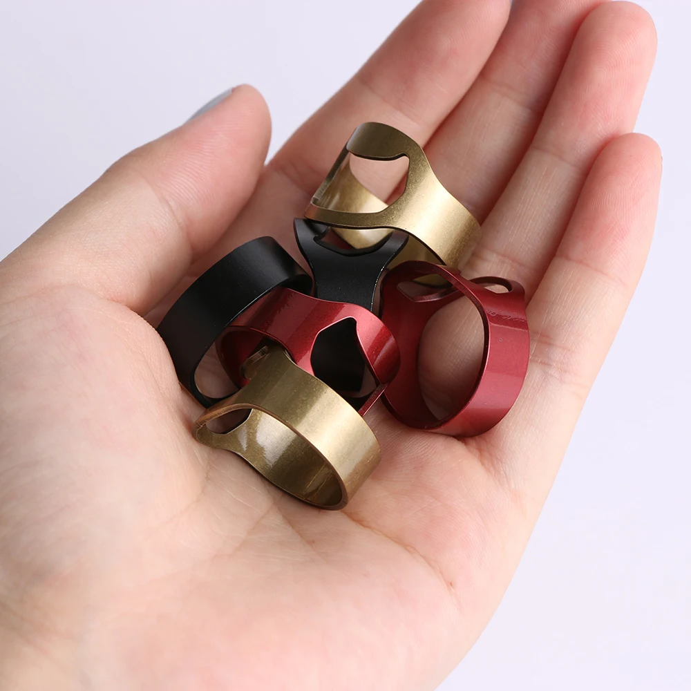 3Pcs Portable Beer Bottles Opener Unique Finger Ring Openers Jars Lid Remover Stainless Steel Kitchen Tool Bar Supplies Gadget bottle opener kitchen tools