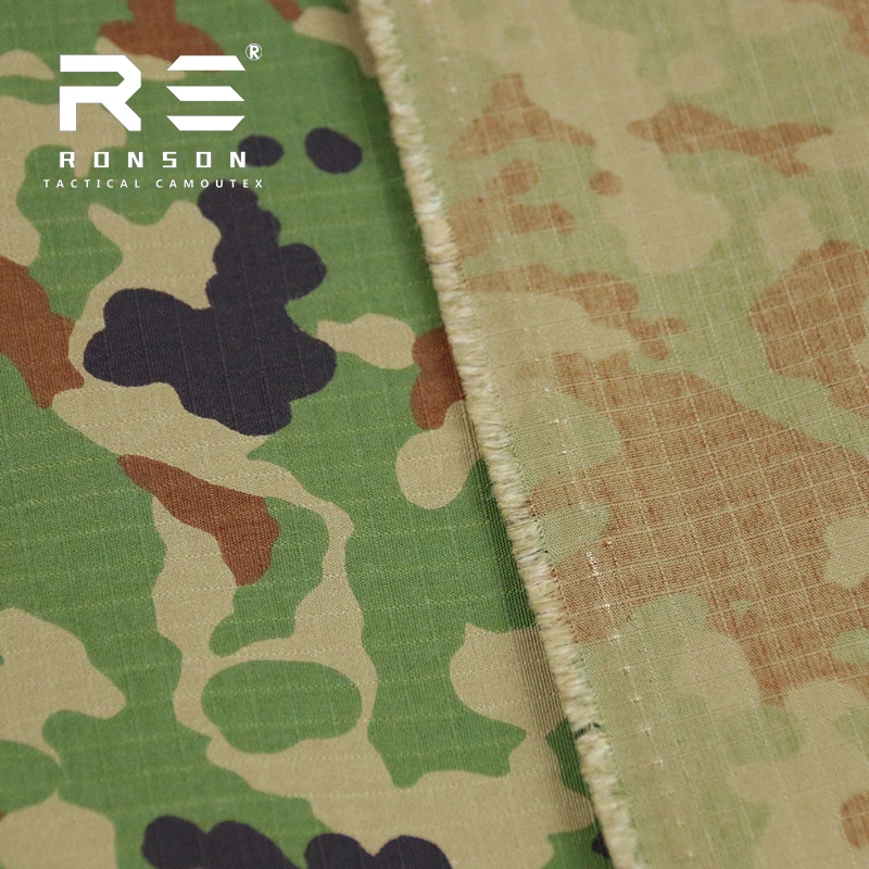 

Outdoor Anti-Infrared / Anti-Static / Breathable Sunspot Polyester Cotton Tactical Clothing Fabric