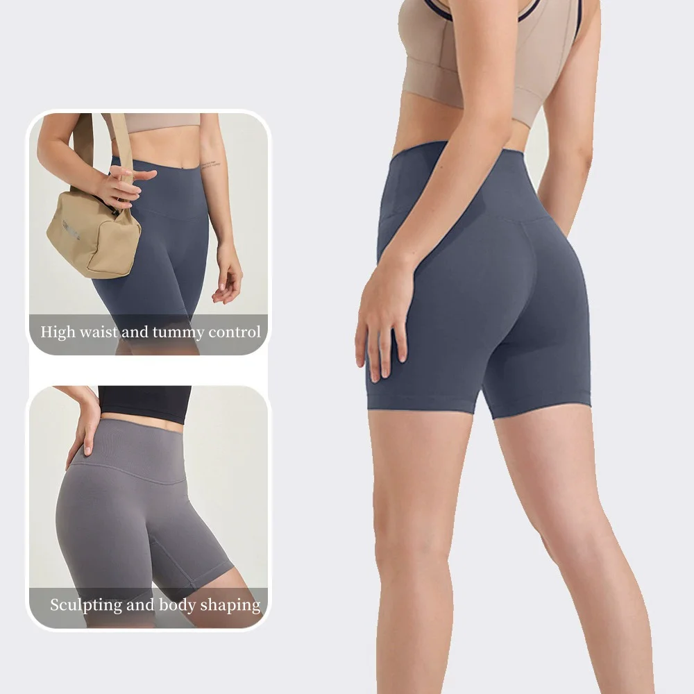 Impact Shorts Gym Fitness Sports Biker Workout Scrunch Yoga Butt Seamless Leggings Booty Hight Stretch Running Shorts