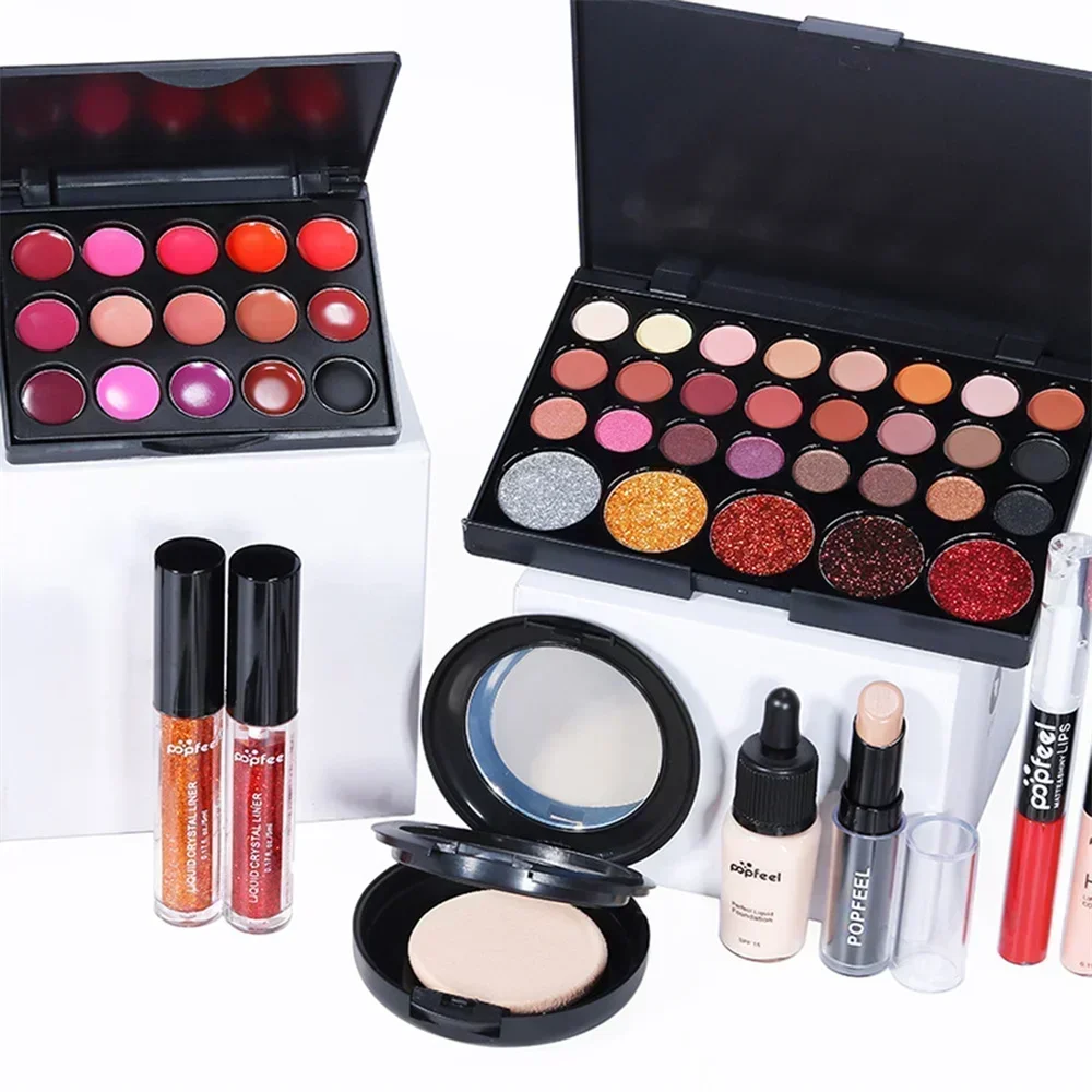 All In One Makeup Kit for Women Full Kit Set All in One Makeup Sets Include Eyebrow Eyeliner Eyeshadow Complete Makeup Set Box 5