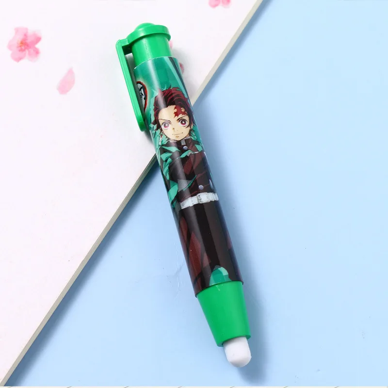 Anime Demon Slayer Kimetsu No Yaiba Kamado Tanjirou Nezuko Caneta Novidade  Orelhas De Borracha Em Forma De Material Escolar Lápis Borracha Acessórios  Do Escritório Caçoa O Presente