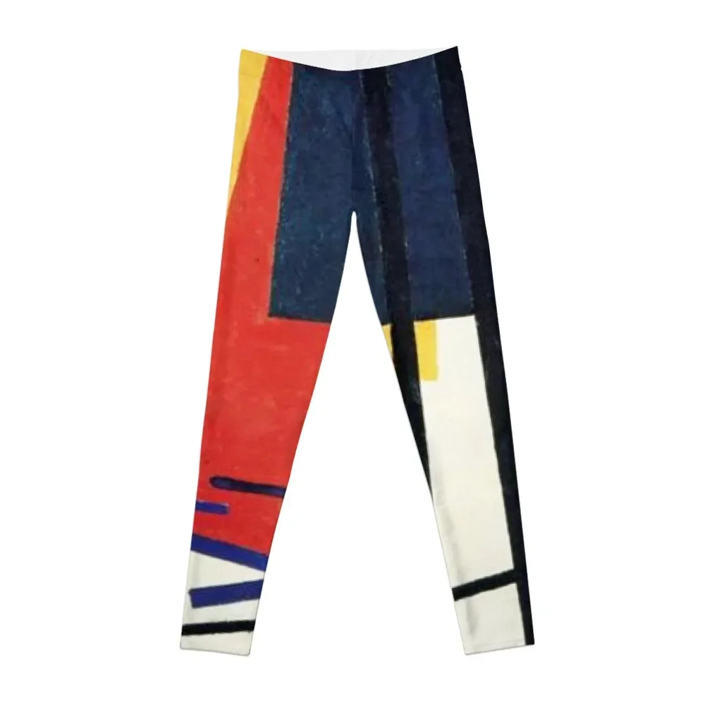

Suprematism 1915 by Kazimir Malevich - Favourite Artists Collection Leggings sport set gym wear Womens Leggings