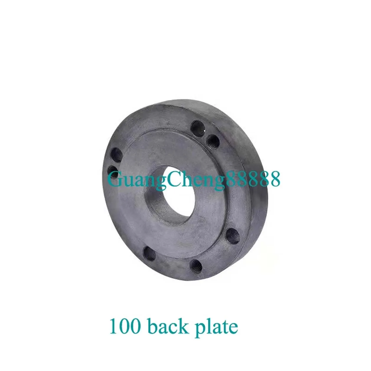 1PC 125mm 100mm back plate, small lathe accessories instrument lathe accessories, chuck cover, connecting plate High Quality
