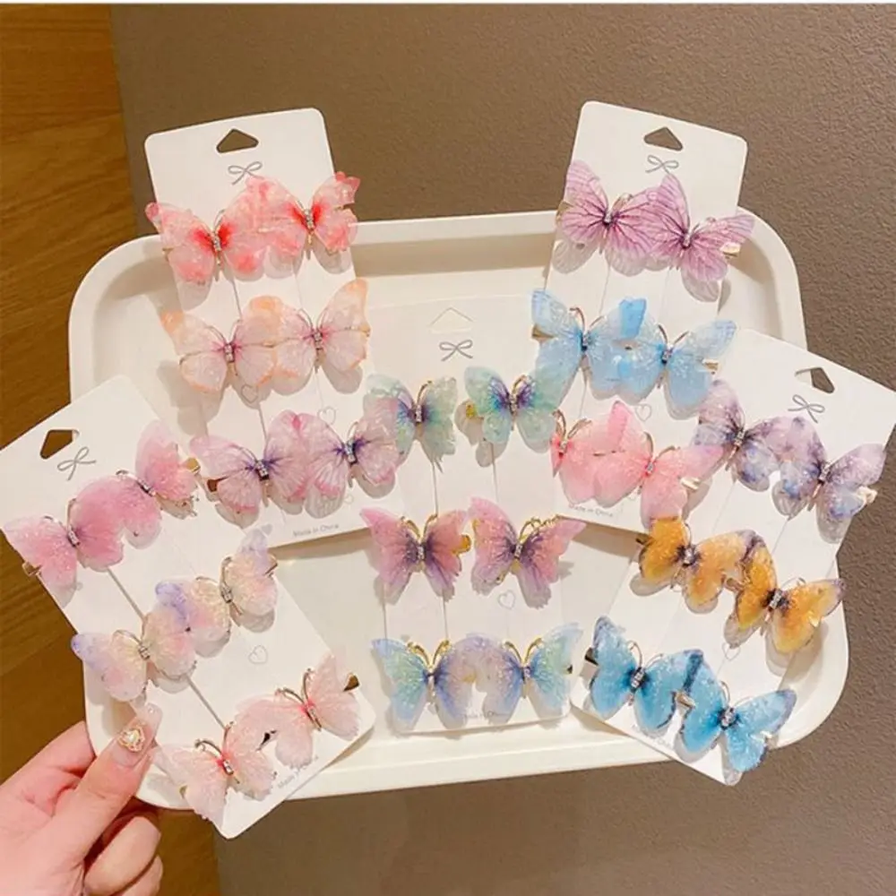 Colorful Plastic Hair Clips for Kids Daily Hair Accessories