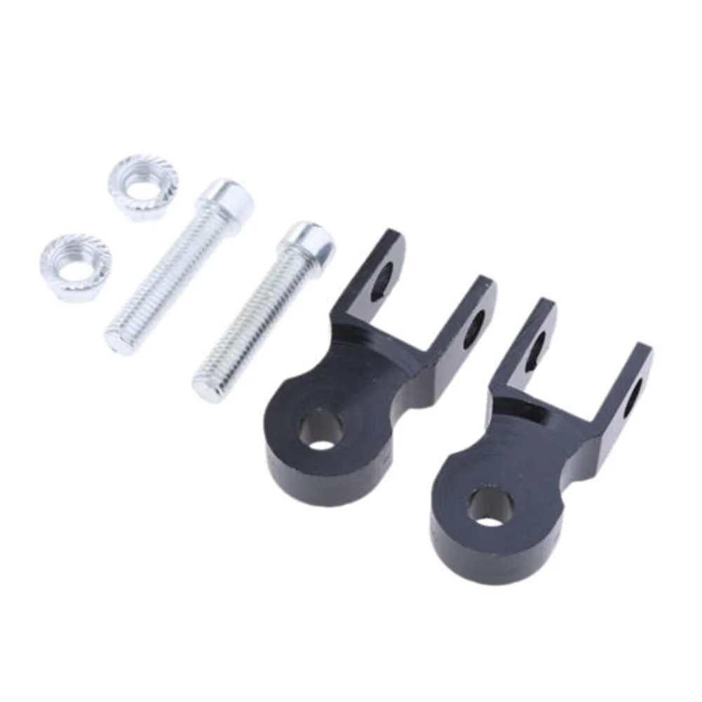 Motorcycle Accessories Rear-Shock Absorber Risers 77mm Black Absorber Riser Risers CNC Motorbike Height