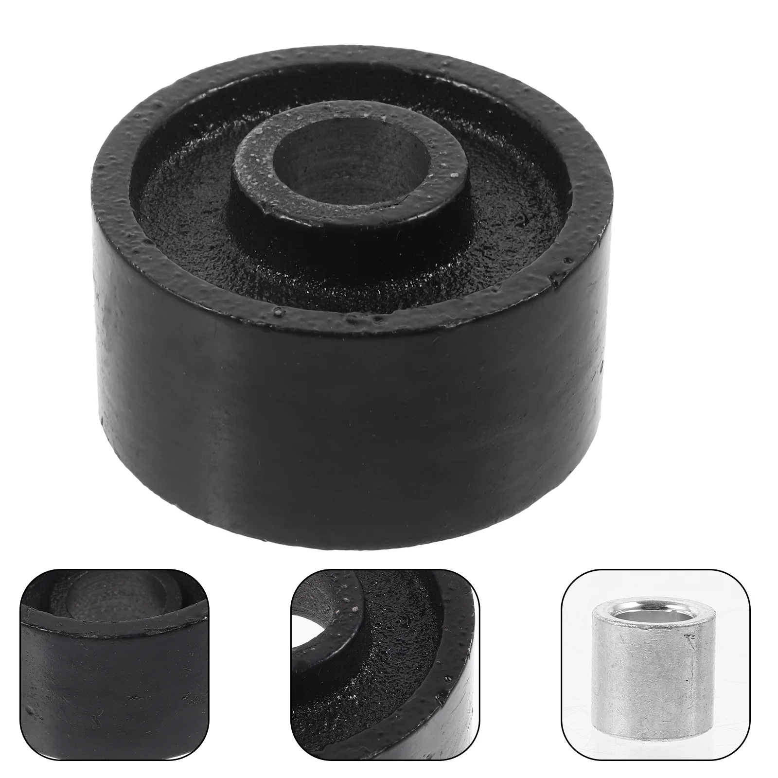 Universal Wheel Horizontal 2.5 Tons Front Wheel Caster Wheels Wheel Caster Wheels Bearing Wheel Metal Oil Seal Auto Accessories