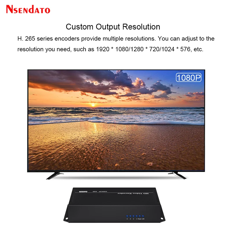 4K HDMI Video Capture Box Encoder H.264 4 in 1 HDMI Video RTSP Transmitter For Live Streaming Youtube Facebook Broadcast Onvif