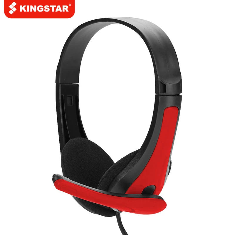 Проводная гарнитура KINGSTAR с микрофоном разъем 3 5 мм компьютерные наушники игровые