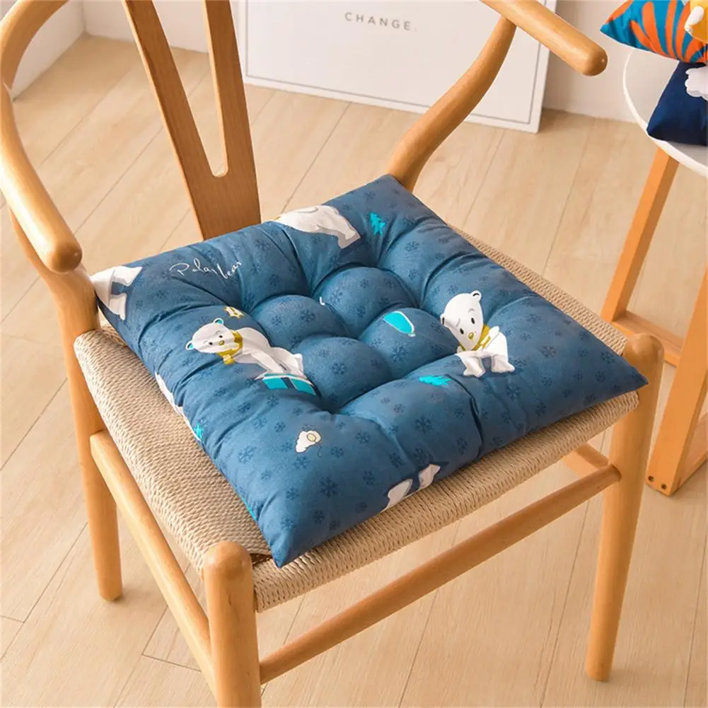 Office Chair Cushion Thicken Round Linen Seat Cushions for Back Pain Home  Decor Decorative Outdoor Garden Cushions for Sofa - AliExpress