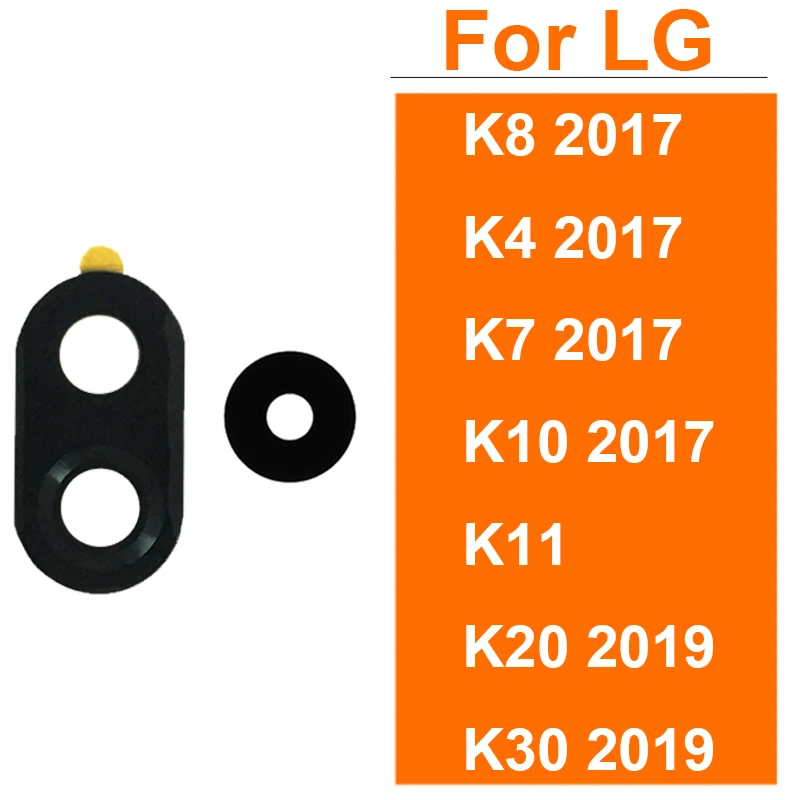 Obiettivo Fotocamera Posteriore 2 Pezzi Per Lg K4 K7 K8 K10 2017 K11 K20 K30 2019 Coperchio Vetro Fotocamera Posteriore Principale Con Adesivo Adesivo