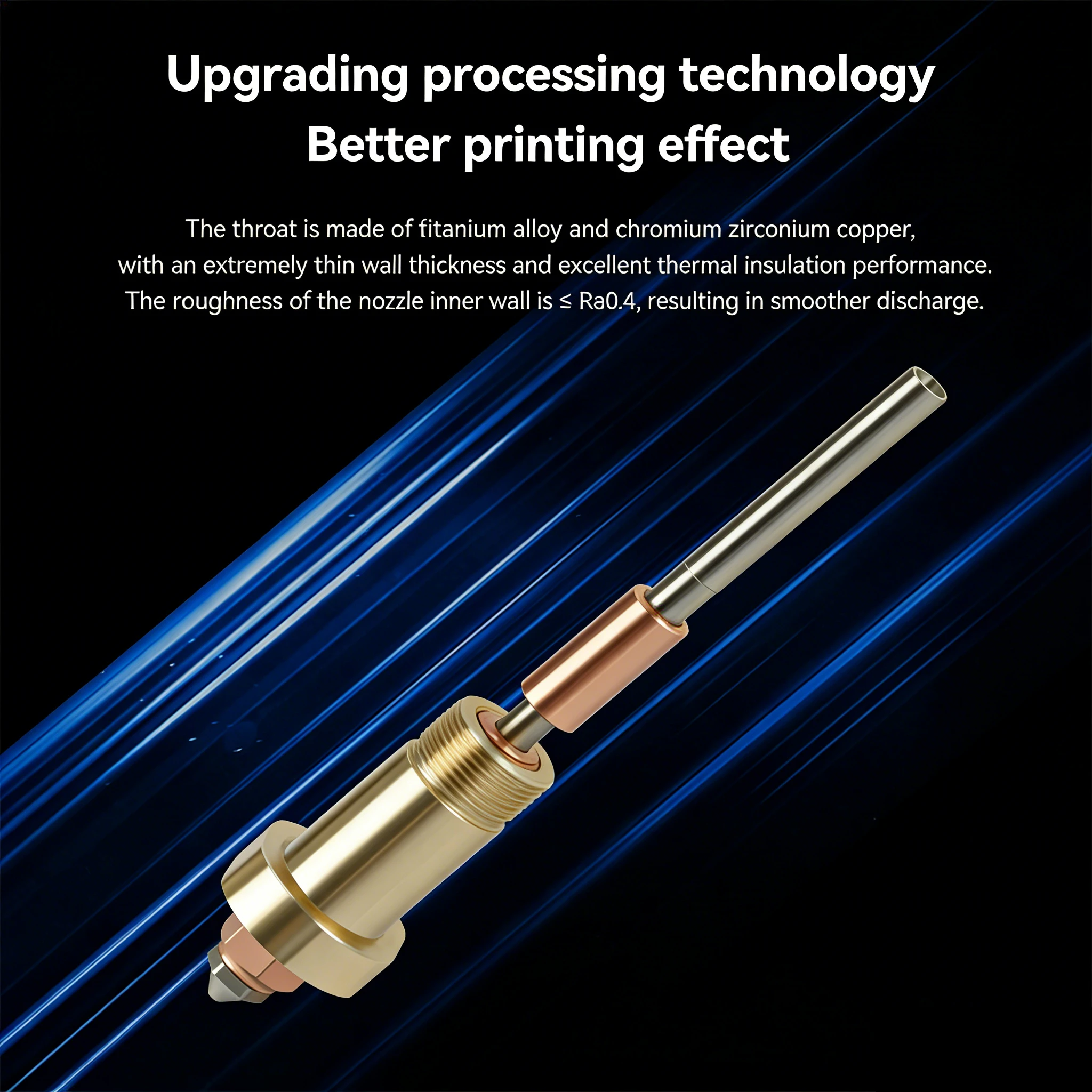 High-Speed All-in-One Bimetal Nozzle Hotend Kit