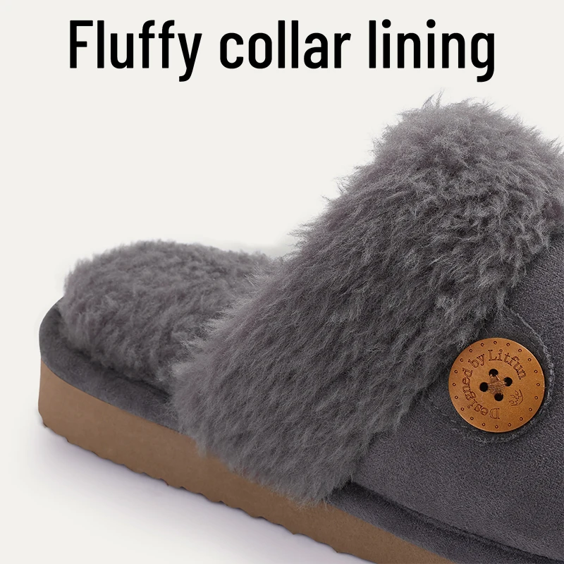 Warm Fur Women Slippers Indoor Soft Home Slippers