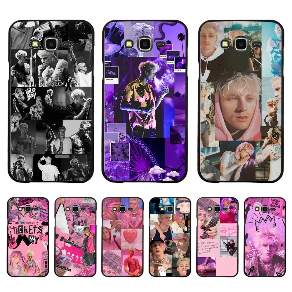 

Rapper M-Machine G-Gun K-Kelly iphone case For Samsung J 7 plus 7core J7 neo J6 plus prime J6 J4 J5 Mobile Cover