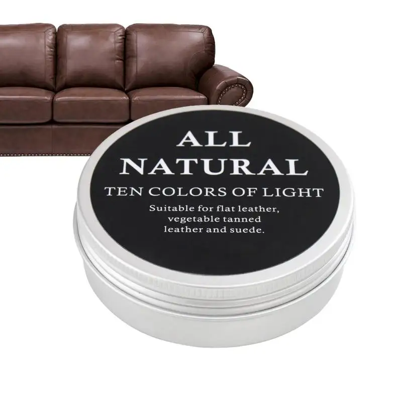 30G/50G/100G Cream For Leather Shoes Bags Car Interiors Leather Care Cream Leather Maintenance Cream Leathercraft Accessories 3
