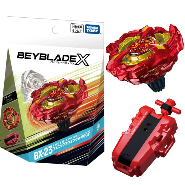 Original Takara Tomy Beyblade X BX-23 Starter Phoenix Wing 9-60GF -  AliExpress