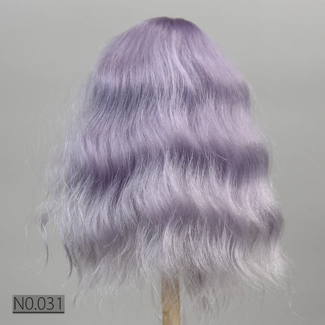 「natural curly hair」Witdiy brand reborn doll wig mohair is as soft as lanugo hair and uses safe dyes, so feel free - No.031, 100g