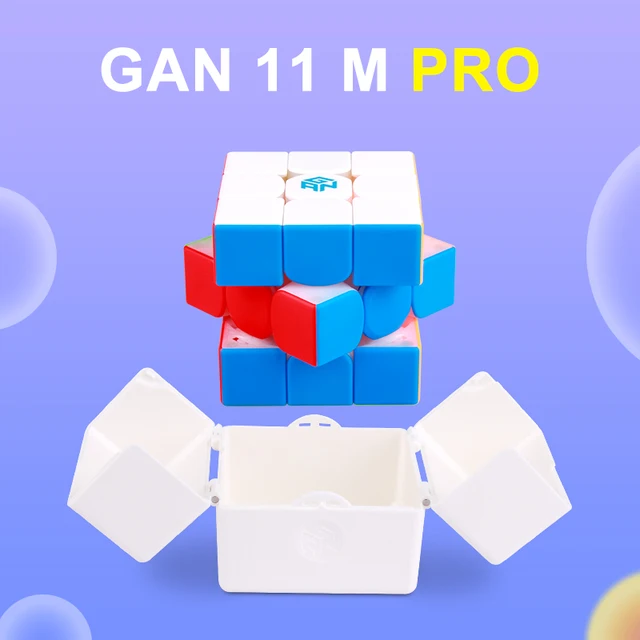 Gan Mini M Pro 3x3 Magnetic Magic Speed Cube Professional GAN 11 Mini Fidget Toys GAN 11 M PRO 3X3 2