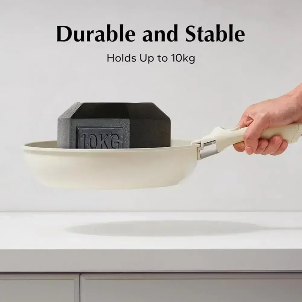 Detachable Pot Handle Tableware Detachable Replacement Clip Hand Grip Universal Ergonomic Kitchen Accessories Removable Pan Pot Handle for Cookware