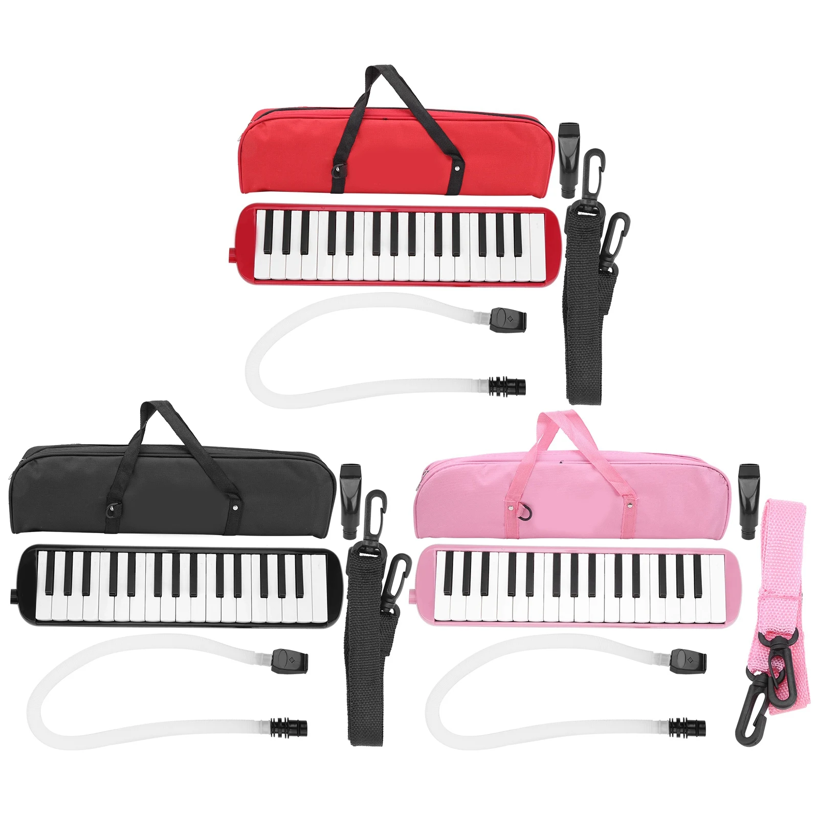 【HOT】IRIN Melodica 32 Key Wind Musical Instrument Suitable for Beginner Practice Bag Musical Instrument