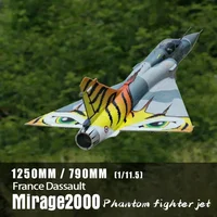 Freewing Model "phantom" Mirage 2000 80mm Culvert Remote-controlled Model Aircraft Rc Airplane Edf Jet  Adult Toy Gifts 1