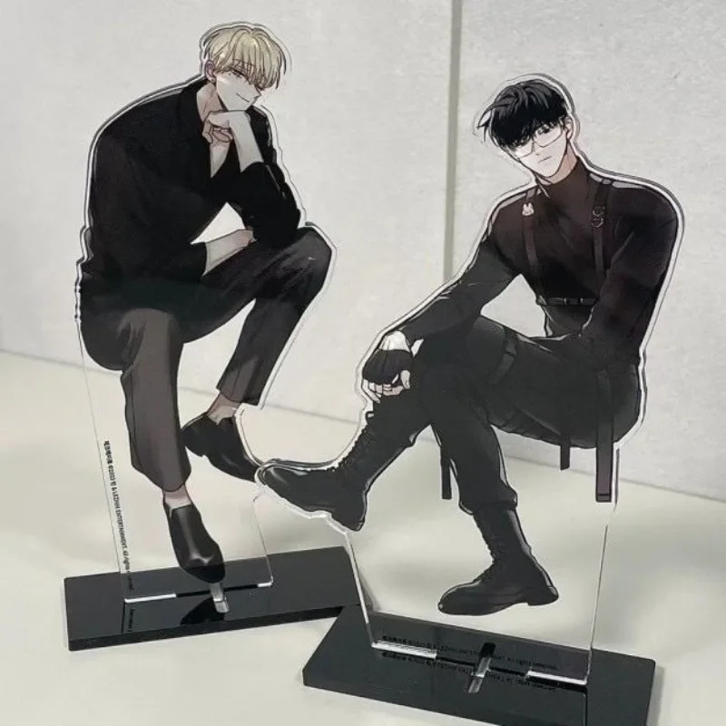 

Корейский Manwha Checkmate акриловая подставка Jeong Eunsung Lee Suhyun фигурка дисплей манга товары коллекция стол Декор Орнамент Подарок