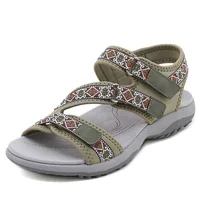 Sandales Souples à Enfiler pour Femme, Chaussures de Marche Décontractées, Nouvelle Collection 2