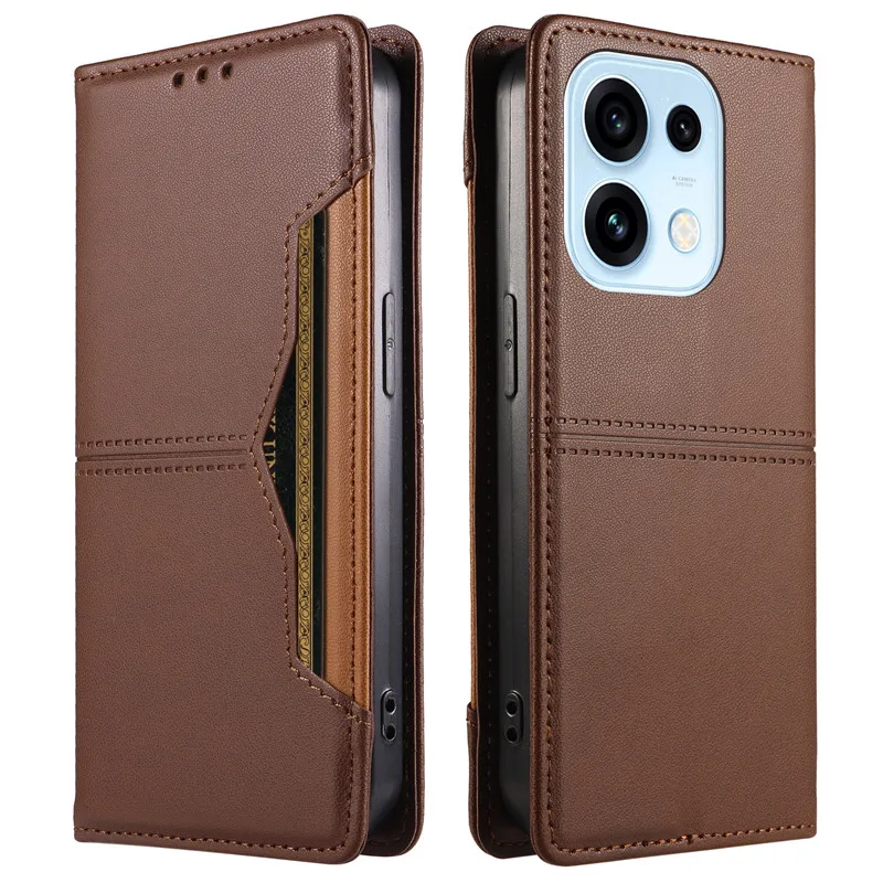 Luxury Magnetic Wallet Case - Premium Flip Cover Phone Protective Bag