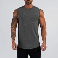 Vêtements de sport en coton pour hommes, chemise d'entraînement sans manches, débardeur de musculation, vêtements de sport, gilets pour hommes, Singlets musculaires 3