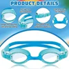 Swimming Goggles for Kids Waterproof Anti Fog UV Children Professional Colored Lenses Eyewear Swimming Accessories Glass Eyewear 2