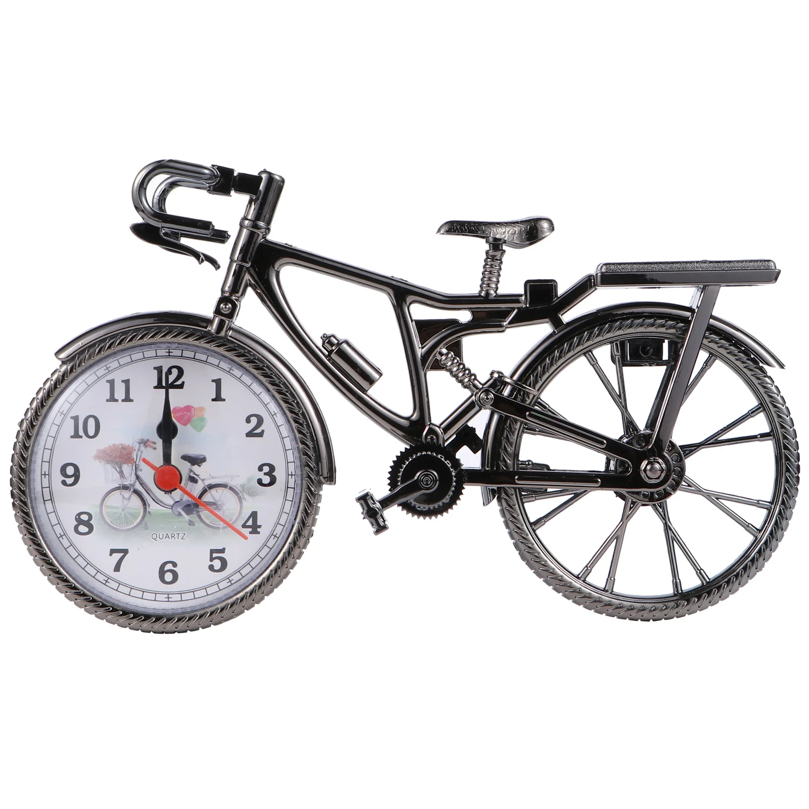 

Alarm Clock Plastic Desk Creative Ornament Digital Housewarming Gift Silent Decorations