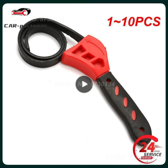 Belt Wrench Oil Filter Puller Strap Spanner Chain Wrench Strap Opener  Adjustable Strap Opener Cartridge Disassembly Tool - AliExpress