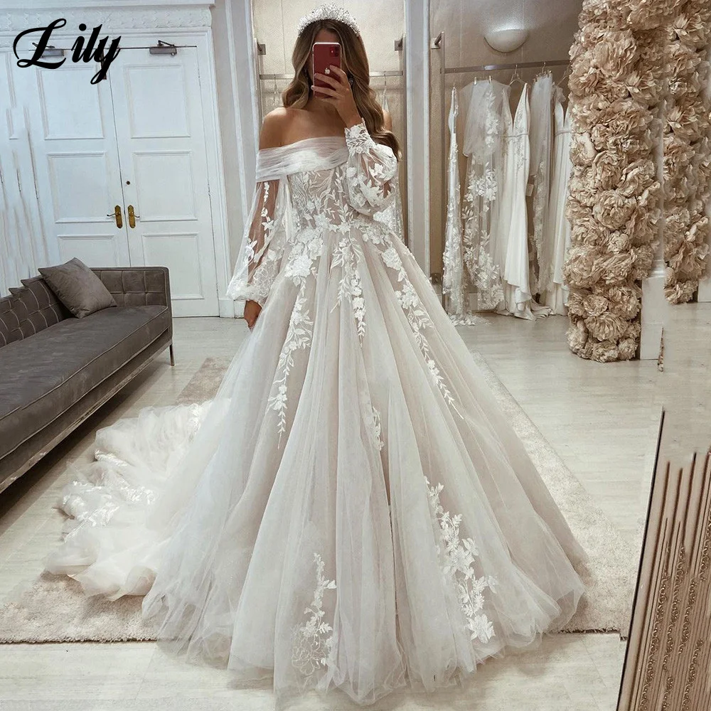 Fairy Boho Wedding Dresses Detachable Puff Long Sleeve Lace Bride Dress  Vintage Wedding Gowns Corset Back Robe de Mariage| | - AliExpress