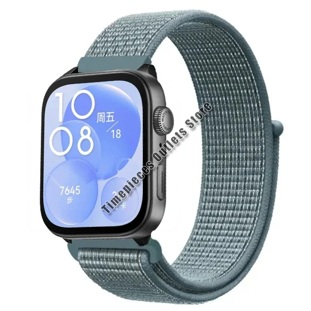 Breathable Nylon Loop Strap: Sport Replacement Wristband for Watch Fit Accessories