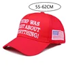 New Red Cap USA Baseball Caps Large Size President Hat Print Trump Was Right About Everything Embroidery Wholesale Drop Shipping 6
