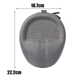 Waterproof Hard Shell Headphone Travel Case (A - Oxford Cloth Grey)