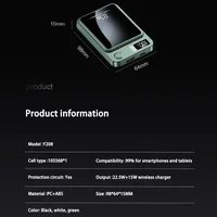 Lenovo 500000mAh Wireless Magnetic Power Bank 22.5w Super Fast Charging Portable External Battery Powerbank For iPhone Samsung 5