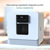 Kitchen appliance countertop compact fully-automatic Household smart handheld dishwashers portable mini dishwasher 2