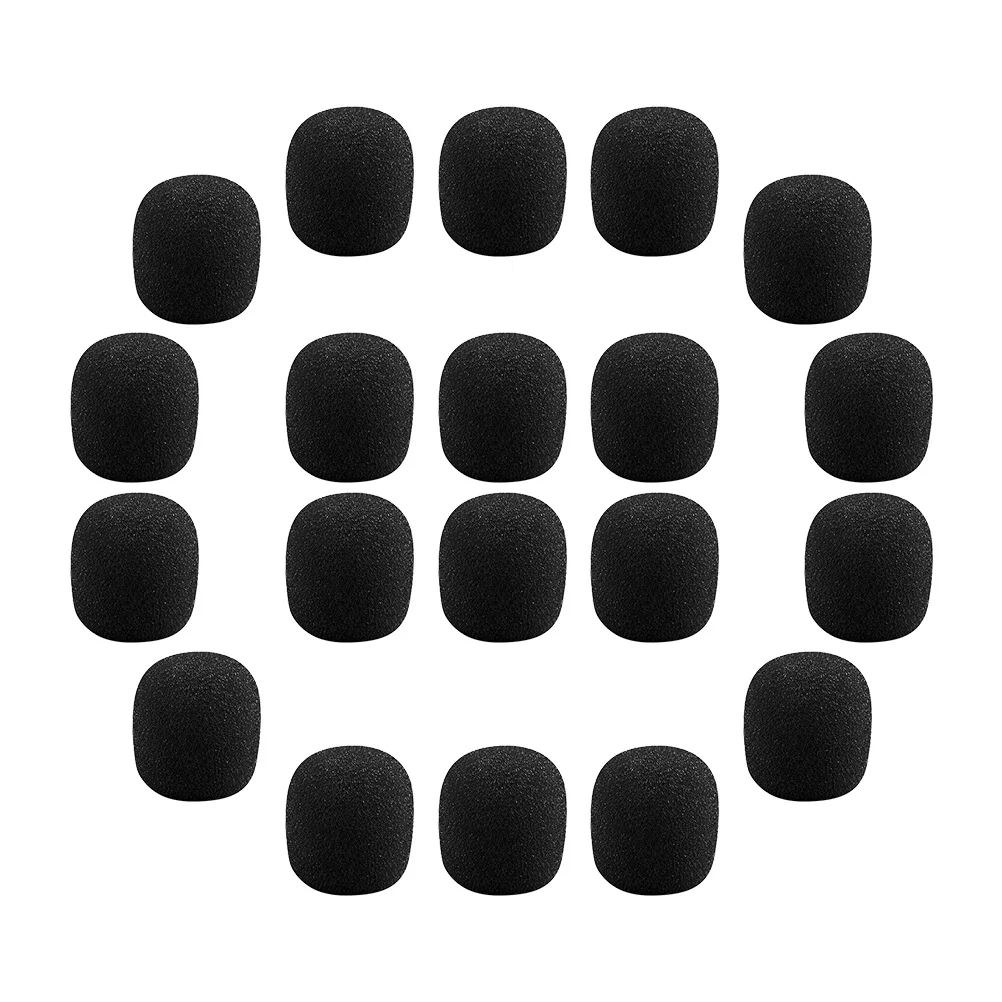 

Practical Lapel Microphone Covers Sponge Microphone Covers Little Bee Speaker Sponge Cover Headworn Microphone Cover